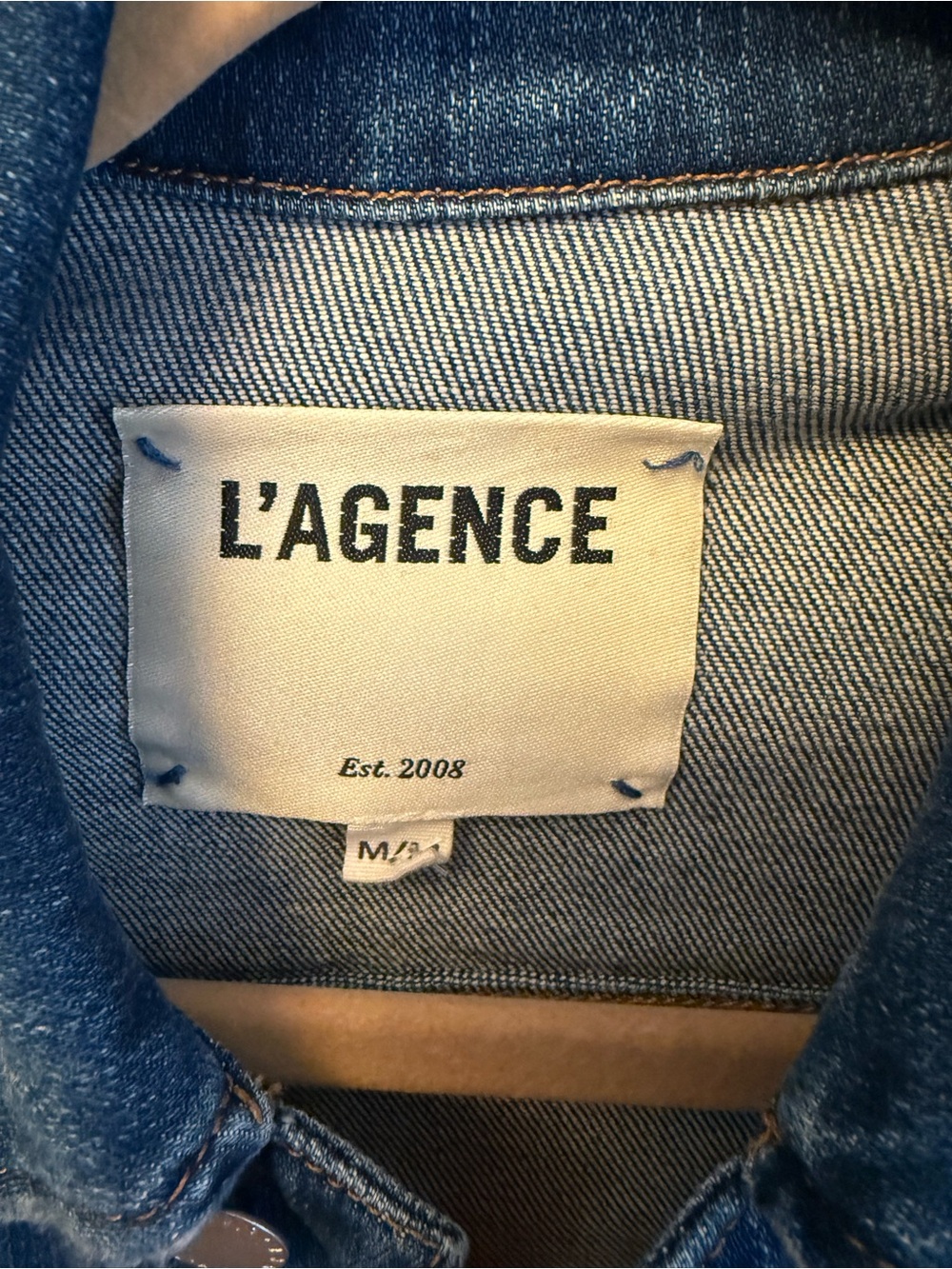 L’Agence Denim Jacket - Picture 2 of 6